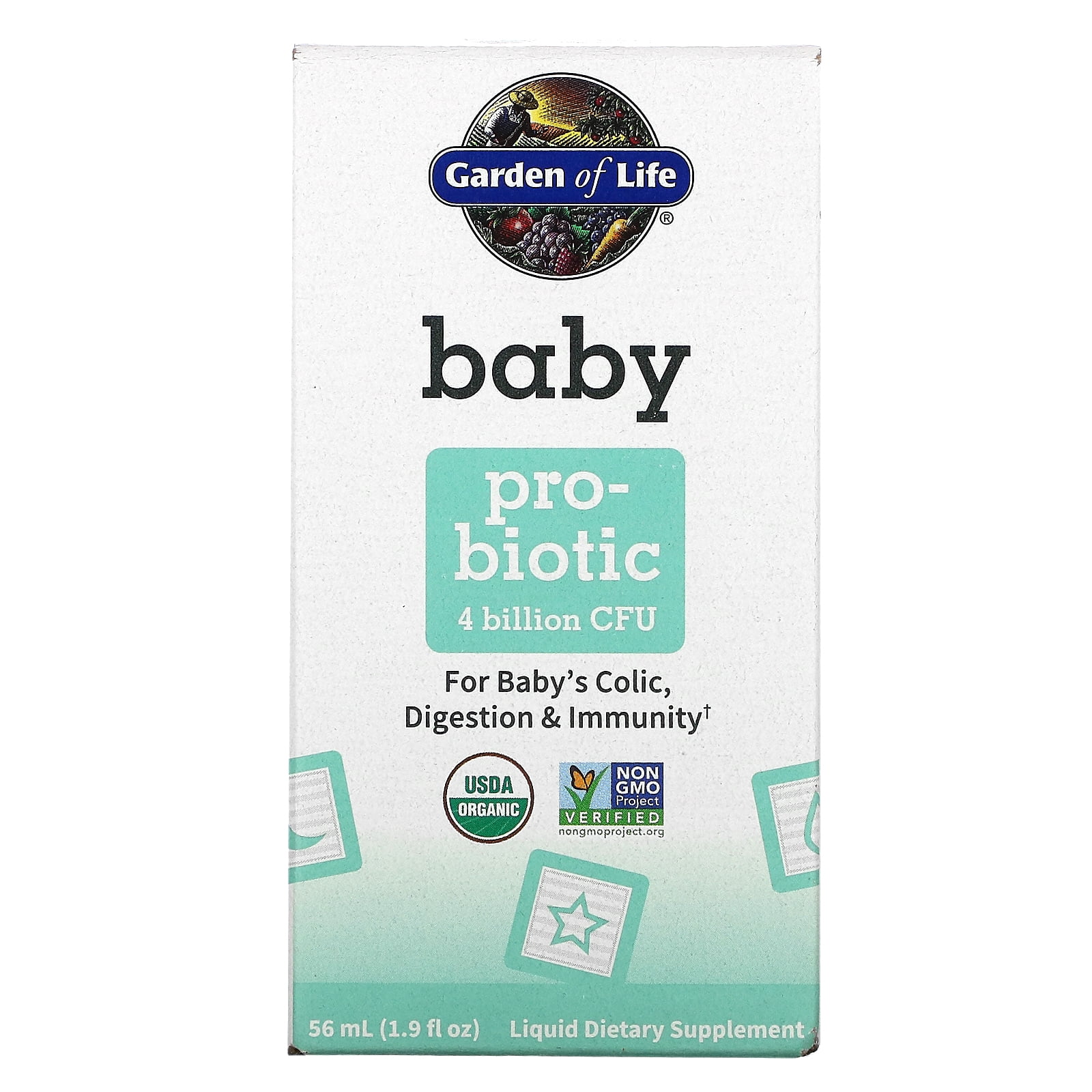 Garden of Life - Baby Probiotic Liquid 4 Billion CFU - 1.9 fl. oz