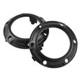 thumbnail image 3 of 2PCS New Front Fog Light Lamp Black Cover Frame 6400A739 for Mitsubishi Outlander 2007 2008 2009, 3 of 5