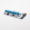 thumbnail image 3 of Heliisoer PCI-E 1X to 16X three power cable adapter board, 3 of 6