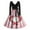 Light pink, variant on Women's Casual Fashion Valentine's Day Print V Neck Retro Long Sleeve Dress Flowy Flared Skirt Romantic Heart Pattern Comfortable Soft Fabric Versatile Daily Party