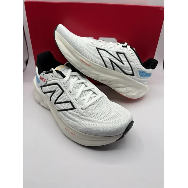 New Balance Fresh Foam X 1080 v13 White Wide Shoes Size 6Y / Fits Womens 7.5