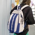 thumbnail image 3 of Durable Nylon Travel Backpack - Expandable Carry-On Bag with Multiple Compartments & Padded Laptop Sleeve, 3 of 7
