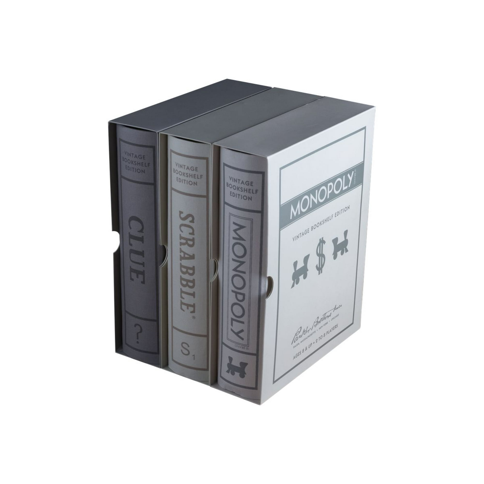 モノポリー 英語版 レトロ風　VINTAGE BOOKSHELF EDITION Monopoly Vintage Bookshelf Edition – WS Game Company