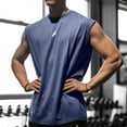 thumbnail image 2 of Men's Sleeveless Muscle Tank Top Athletic Gym Workout Sportwear Vest, 2 of 5