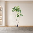 thumbnail image 5 of Artificial Umbrella Tree, 5.2/6ft Tall Fake Plants, Artificial Plants for Indoor, Fake Trees for Office Home Living Room, 5 of 6