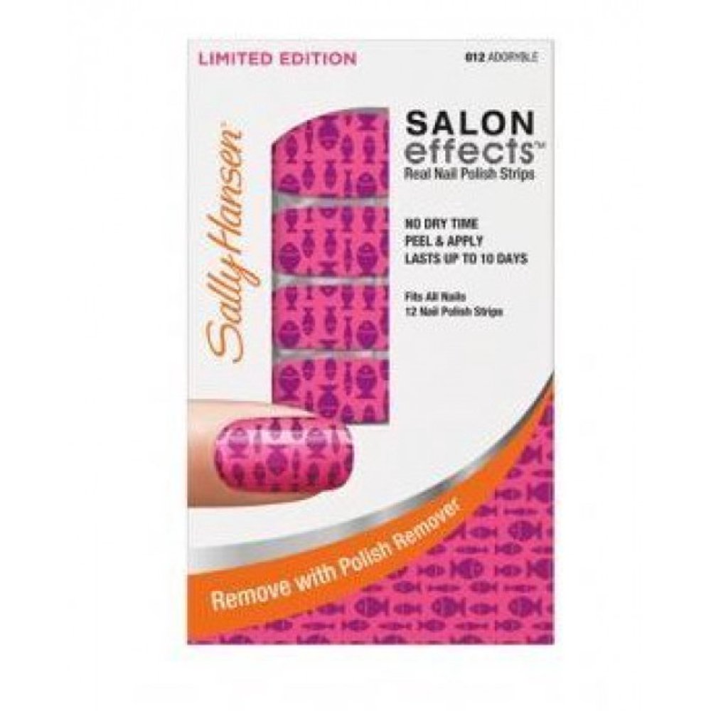 Sally Hansen Real Nail Polish Strips Adoryble 012 Limited Edition