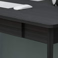 thumbnail image 5 of ECACAD Computer Desk with 2 Drawers, 47” Home Office Desk, Writing Study Working Table for Bedroom, Black, 5 of 15