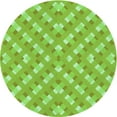 thumbnail image 1 of Ahgly Company Machine Washable Indoor Round Transitional Green Area Rugs, 5' Round, 1 of 7
