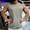 01 Gray, variant on Men's Workout Sleeveless Shirts UPF 50+ Summer Beach Swim Shirt Quick Dry Gym Muscle Fitness Running Tank Tops