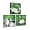 Green, variant on CCWACPP Purple Bathroom Wall Art 3 Piece Set Relax Soak Unwind Canvas Pictures Bathtub Painting for Spa Bathroom Toilet Home Decor Framed (10.00" x 10.00" x 3PCS)