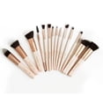 thumbnail image 2 of Set de 14 Brochas de Maquillaje Makeupbox Kubaki Rose Gold, 2 of 3