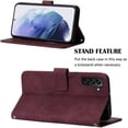 thumbnail image 3 of for Galaxy S23 Plus Wallet Case with Card Holder PU Leather with Kickstand Card Slots Phone Case Durable Magnetic Closure Shockproof Protective Cover Case for Samsung Galaxy S23 Plus Red YBS, 3 of 11