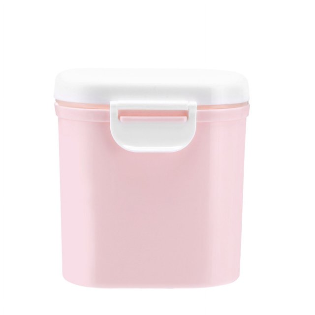 Caja de fórmula infantil portátil, tanque de almacenamiento de fórmula infantil de gran capacidad, caja de fórmula infantil sellada portátil, fórmula en polvo