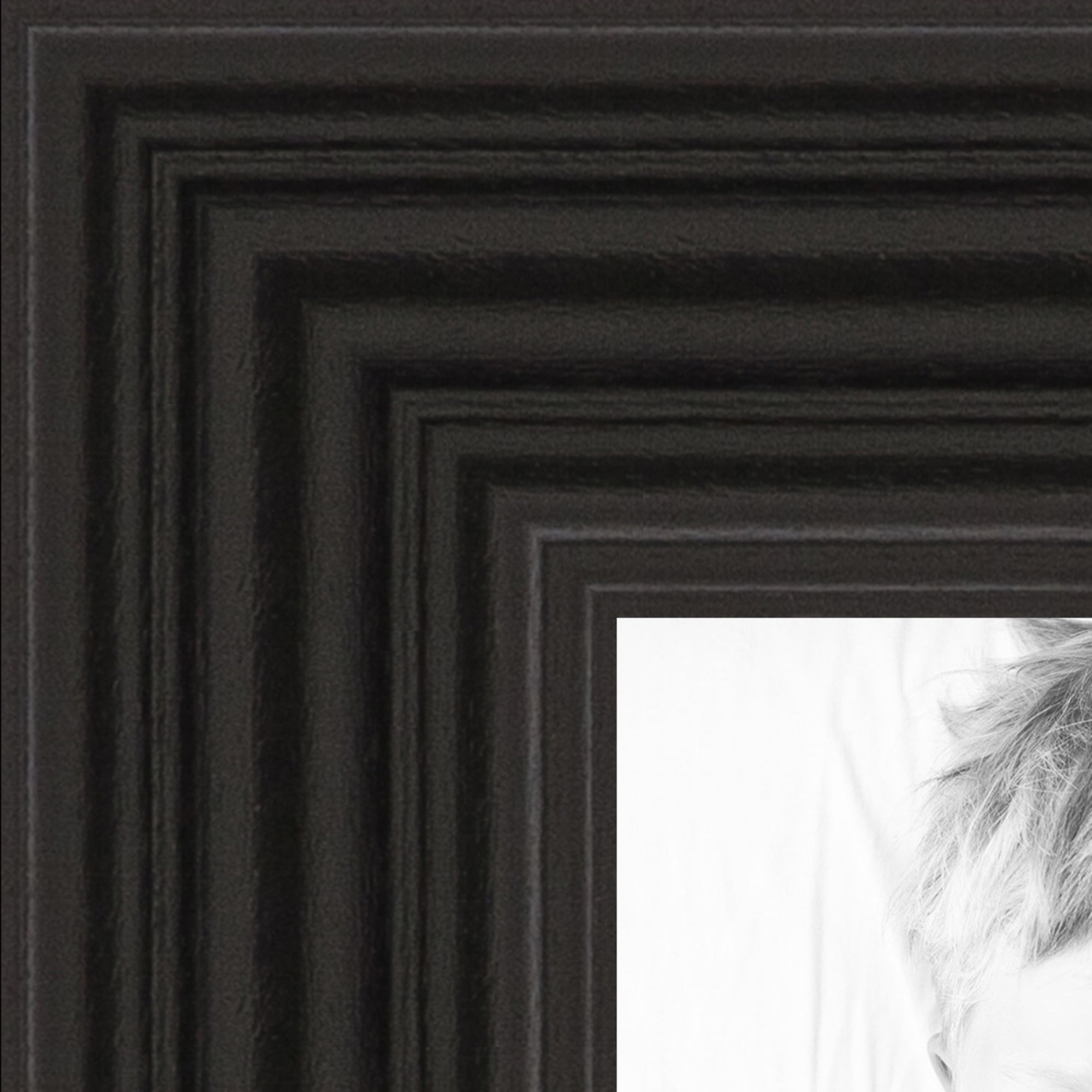 ArtToFrames 9x12 Inch Black Picture Frame, This Black Wood Poster Frame