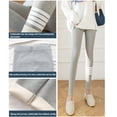 thumbnail image 3 of Forro Polar Para Mujer, Mallas Gruesas Elásticas De Cintura Alta Con Tira De Hilos, Pantalones De Yoga Cálidos Térmicos Para Invierno, Pantalones Para Senderismo Y Correr Cateissary HA046624-06, 3 of 6