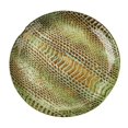 thumbnail image 1 of Assiette en Or Turquoise Snakeskin 8,5 Po - Ensemble de 4, 1 of 1