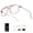 KM05_Pink, variant on AI Smart Glasses for Men Women, Bluetooth Glasses with 164+ Languages Translation, Color-Change Lens and Hands-Free Calls for Travel Meeting Trade Business