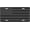 Black and Gray American Flag, variant on Glitter Sunflowers Blessed Butterfly Design Vanity License Plate, Decorative Car Tag, Aluminum, 12 x 6 Inch, Waterproof