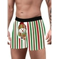thumbnail image 3 of TheFound Men? S Slips de Sport Imprimés à la Taille Moyenne Boxer Slips, 3 of 7