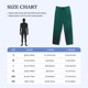 thumbnail image 4 of Fotbe Dark teal green Pantalones de Pijama para Hombre, Pantalones de Dormir, Pantalones de Casa con Cintura Ajustable y Bolsillos-Medium, 4 of 6