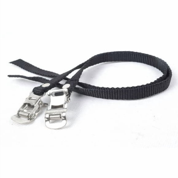 Sangles de Pédale de Vélo d'Exercice pour Vélo / 17 1/4 Pouces" de Bout en Bout / Sangles de Remplacement pour Pédales de Vélo avec Cages à Orteils / 1 Paire