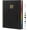 black, variant on Planner 2026-2027, Academic Planner Weekly & Monthly, Vegan Leather Cover Calendar Planner, July 2026 - June 2027, 6" x 8", Daily Agenda with Tabs, Student Teacher Planning Organizer