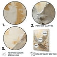 thumbnail image 3 of Designart "Minimalist Beige And Gold Peace III" Dove Floater Framed Wall Decor, 3 of 5