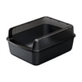thumbnail image 2 of Cats Litter Box, Semi-Enclosed Boxs with High Sides Low Entry Boxes with Sifting Scoop Anti-Splashing Pan for Indoor Cats 16.14x12.2x7.87in, 2 of 6