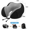 thumbnail image 3 of Travel Pillow CloudBliss Premium, espuma viscoelástica, soporte para cuello, 3 of 7