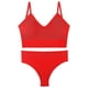 thumbnail image 1 of Ropa interior de color sólido para mujer, bragas, conjuntos de bragas de yoga cómodos, traje a juego para mujer, 1 of 2