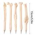 thumbnail image 4 of BINGLI Realistic Bone Shape Ballpoint Pen Gift Pen New Strange Realistic Funny Bone Shape Oil Pen Halloween 8ml with Multiple Styles Record,Student Daily Use, 4 of 7