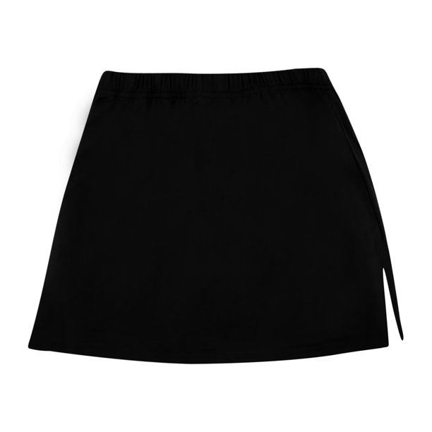 Precision - Falda Pantalón de Deporte Essentials para Niñas (Negro)