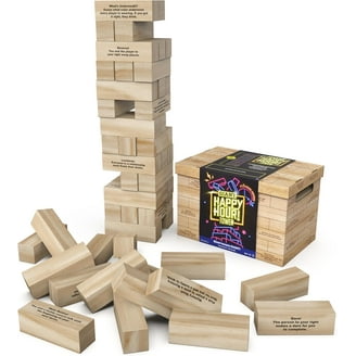 Jenga Giant JS6 Premium Hardwood Oversized Game Set for Adults