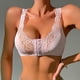 thumbnail image 2 of Gibobby Brasieres Comodos Para Mujer Bragas sexis completo a la moda, bragas transparentes para mujer, bragas caladas de corte bajo, ropa interior transpirable con(Rosa,6X-Grande), 2 of 5