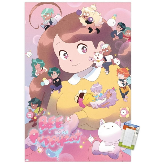Bee and Puppycat - Group Key Art Wall Poster, 14.725" x 22.375"
