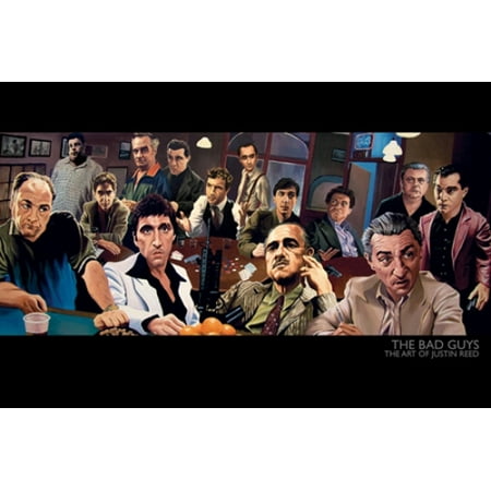 The Bad Guys Poster Print by Justin Reed (36 x