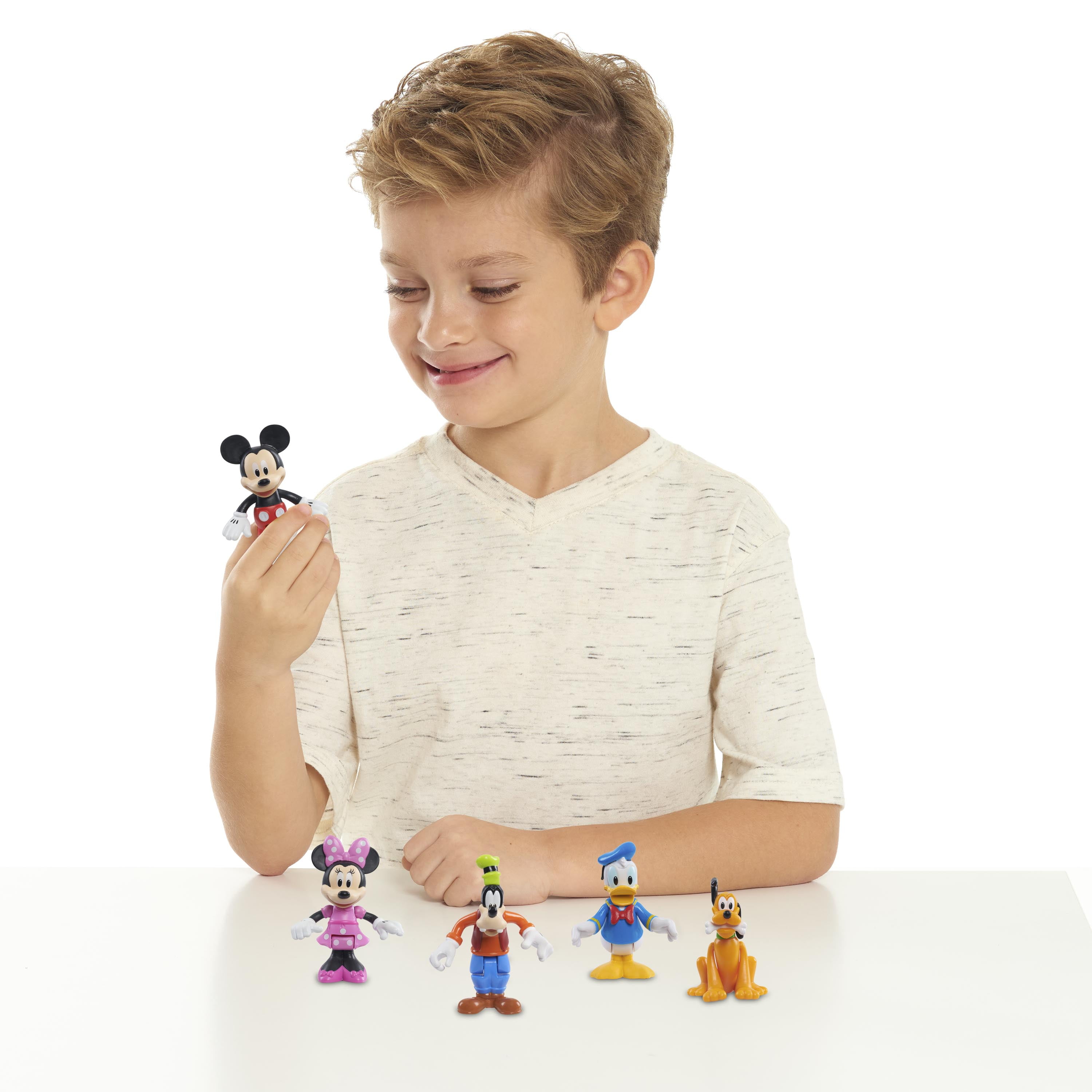 Disney Junior Mickey Mouse Funhouse Collectible Friends Figure Set, Kids Ages 3 and up