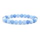 thumbnail image 1 of Pulsera de cuentas de piedra Natural para hombres y mujeres, cuarzo de cristal, amatista, aguamarinas, Jades, joyería, ágata, brazalete elástico, 1 of 4