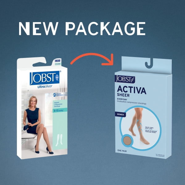 JOBST® ACTIVA Sheer Knee High 8-15 mmHg