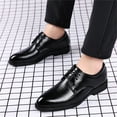 thumbnail image 5 of Mepaouo Men's Casual Dress Oxfords Shoes Business Formal Classic Lace Up Wingtip Derby Sneakers, 5 of 8