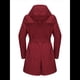 thumbnail image 5 of Chaqueta Impermeable con Capucha Clásica para Mujer, con Cinturón y Cordón para Actividades Al Aire Libre, Cortavientos Vino Tinto L, 5 of 10