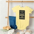 thumbnail image 4 of Yellowstone Private Property Sign Romper Boys or Girls Infant Baby Brisco Brands NB, 4 of 6