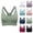 20# Army Green, variant on Sports Bras for Women, High Impact Workout Running Yoga Bras, Supportive & Adjustable Padded Gym Bras for Large Bust Blue 34