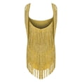 thumbnail image 5 of Bigersell Dresses for Women 2023 Women's Sleeveless Softs Tassels Retro Dress Party Dress for Female Regular Sun Dress Dresses, Style 25874, Gold M, 5 of 6