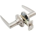 thumbnail image 3 of Tucson Door Lever, Passage (Hall/Closet) Latch, Satin Nickel by Stone Harbor Hardware, 3 of 4