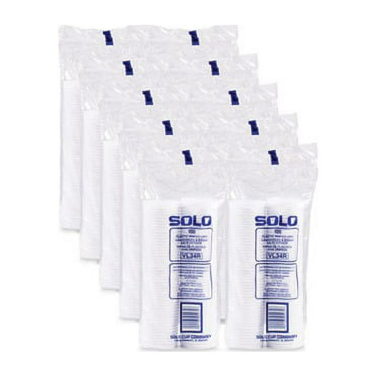 Polystyrene Vented Hot Cup Lids, Fits 4 oz Cups, White, 100/Pack, 10 Packs/Carton Polystyrene Vented Hot Cup Lids, Fits 4 oz Cups, White, 100/Pack, 10 Packs/Carton