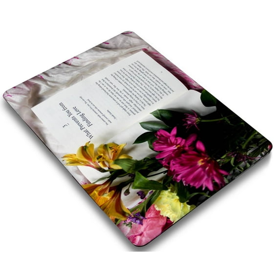 KSK KAISHEK Hard Protective Shell Case Cover Only for MacBook Air 13" 2018/2019/2020/2021/2022 A2337 m1 A2179 A1932, Flower 1265
