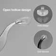 thumbnail image 2 of Kit de reparación de anteojos, 10 pares de almohadillas nasales de silicona, almohadillas nasales de aire antideslizantes para anteojos, almohadillas nasales atornillables con pinzas de tornillo y pa, 2 of 5