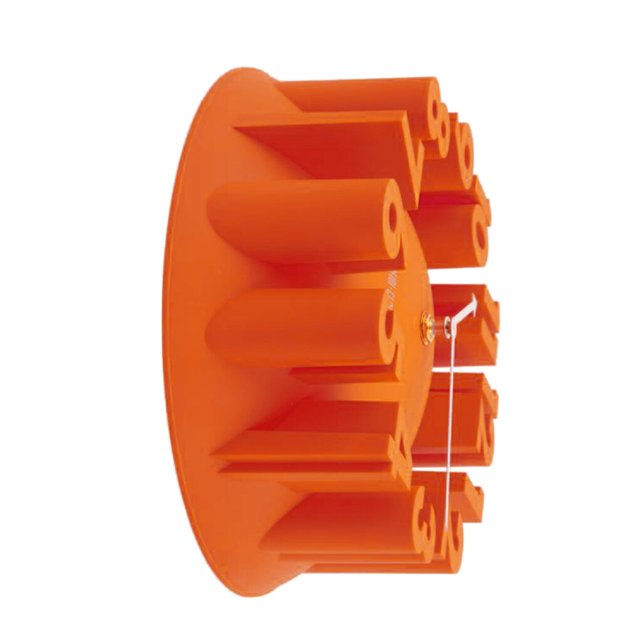 Wosthever Puntero de reloj Número 3D Reloj de pared Oficina en casa Reloj de pared Decoración Suministros de regalo de bricolaje, Rojo Decoración del hogar Naranja