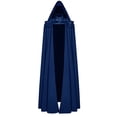 thumbnail image 2 of LYXSSBYX Hoodies for Women Plus Size Men Halloween Solid Buckle Hooded Removable Gothic Devil Party Cloak, 2 of 4
